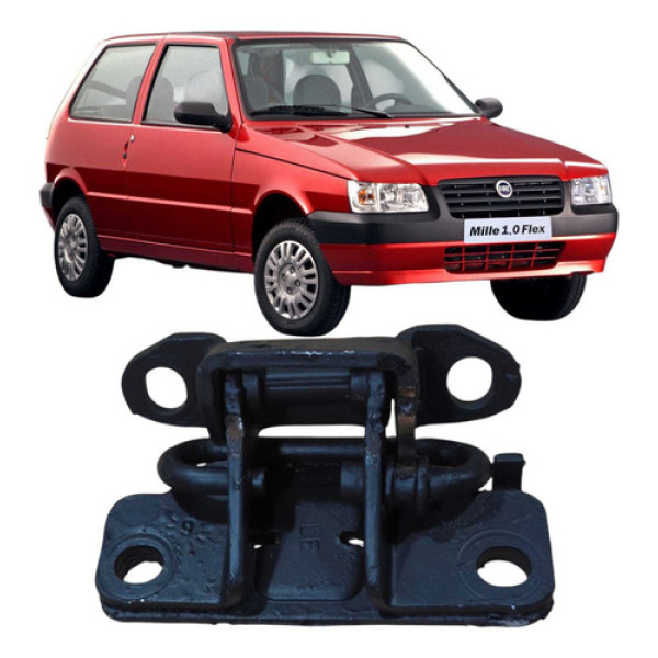 Dobradiça Superior Esquerda Fiat Uno Mille 2006 1.0 2p