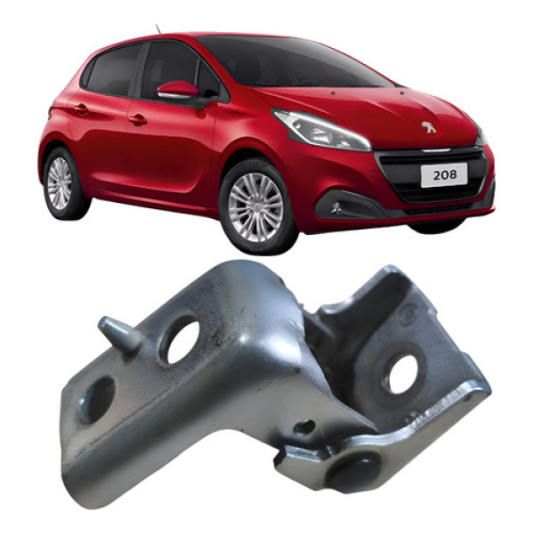 Dobradiça Inferior Porta Peugeot 208 1.2 3c 2019 255ab
