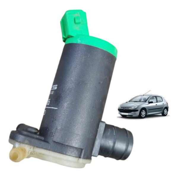 Motor Bomba Esguicho Água Parabrisa Peugeot 206 2001 A 2014 .