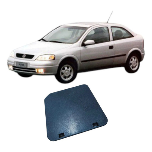 Tampa Fechadura Porta Malas Gm Astra Gls 2000 90439317 Preto