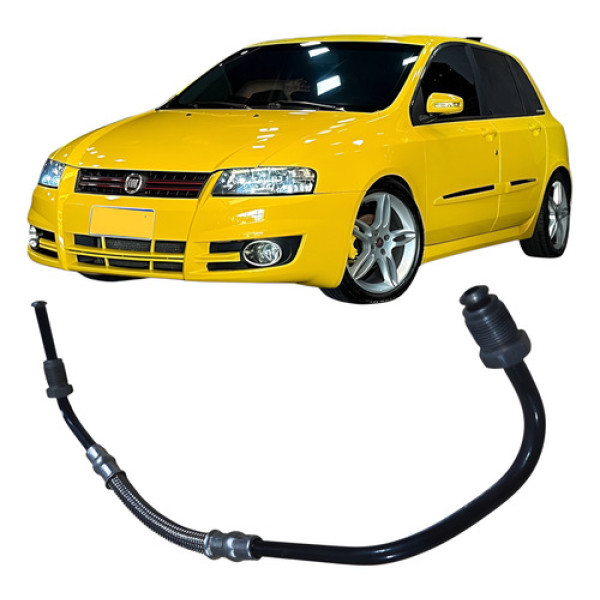 Flexível Cano Freio Módulo Abs Fiat Stilo 1.8 4c 2009