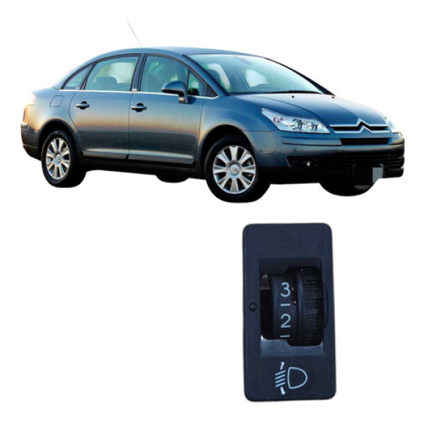 Botão Regulagem Farol Citroën C4 Pallas 2008 96384422xt