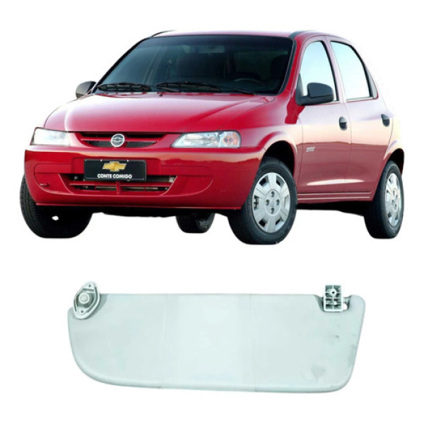 Quebra Sol Esquerda Chevrolet Celta 2004 1.0 4p Original