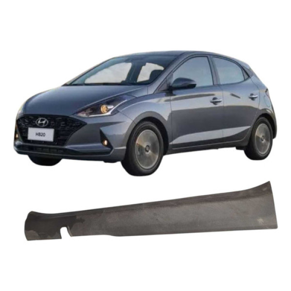 Soleira Porta Dianteira Esquerda Hb20 2021 85871r1000  Preto