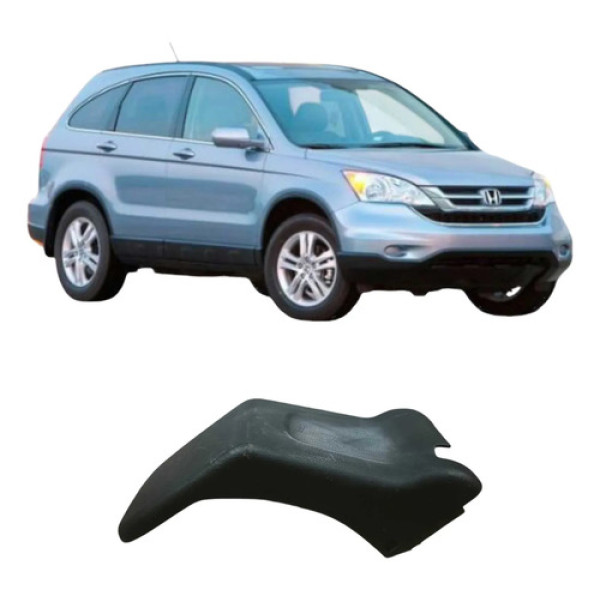 Acabamento Trilho Banco Dianteiro Esq Honda Cr-v 2011 Orig Preto