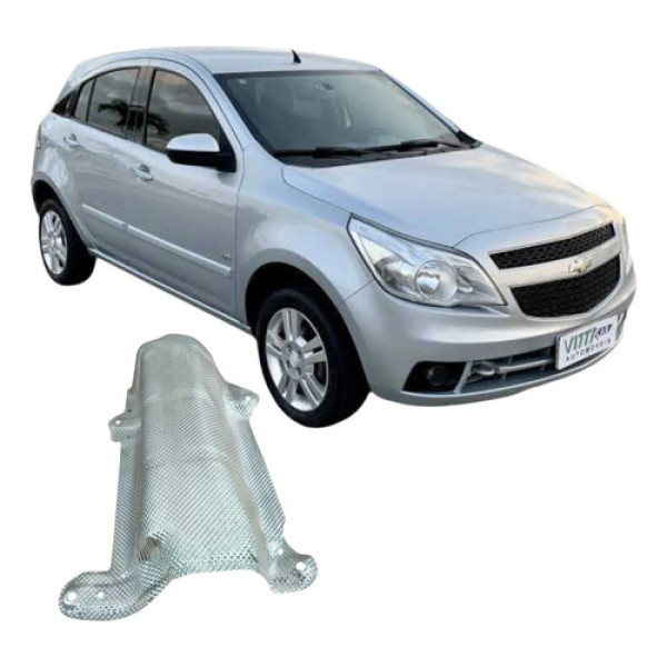 Defletor Calor Escapamento Chevrolet Agile 2012 1.4 Original