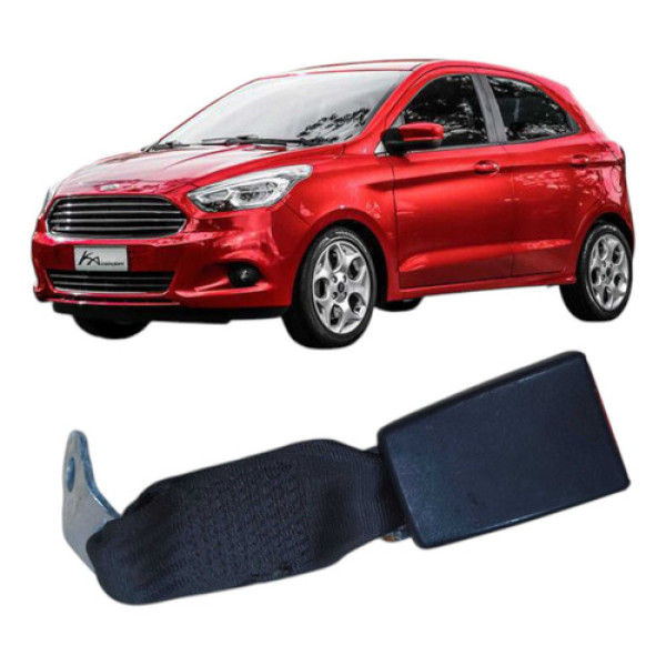 Engate Femea Cinto Traseiro Ford Ka 2015 1.0 3c E3b5a613k21