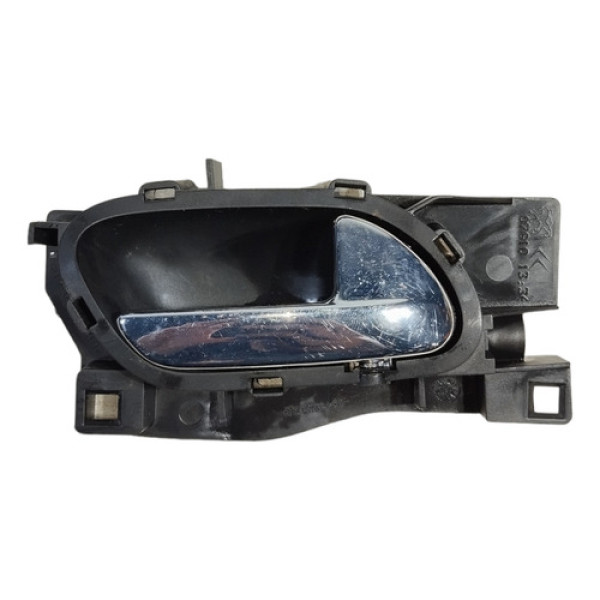Maçaneta Interna Dianteiro Direito Citroen C4 2006 A 2020 - Cromado - Dianteira