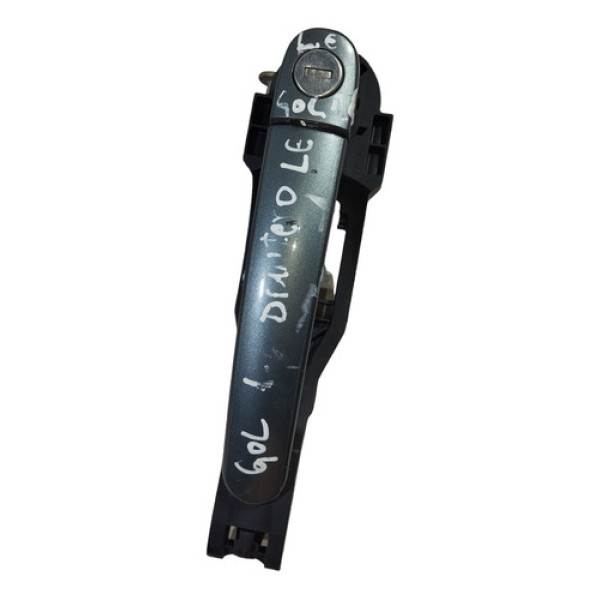 Maçaneta Externa Dianteiro Esquerdo Vw Gol G5 2009 A 2020  - Cinza - Dianteira