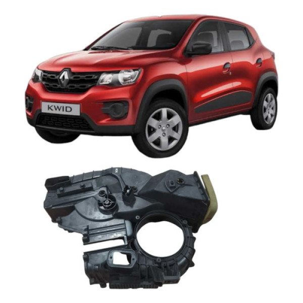  Lateral Caixa Ar Condicionado Renault Kwid 1.0 3c 2019  Preto