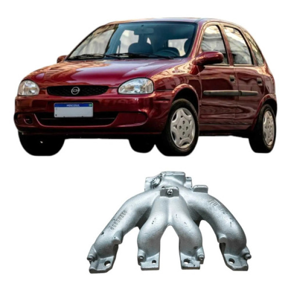 Coletor De Escape Chevrolet Corsa 2001 1.0 Original 93230959