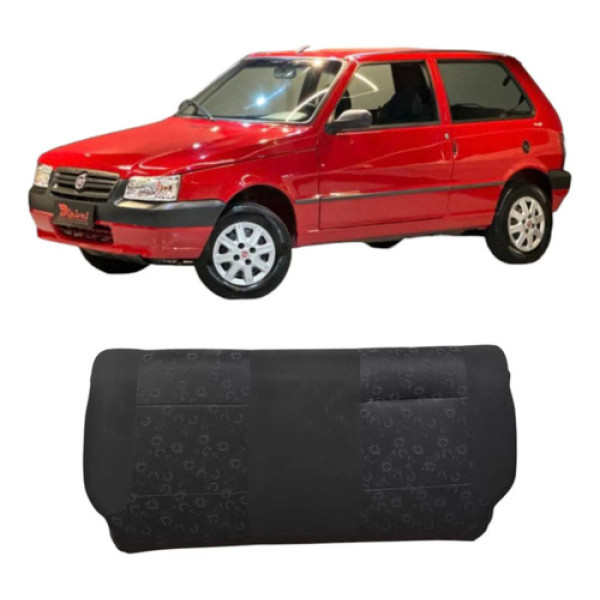 Encosto Traseiro Fiat Uno Mille 2009 1.0 2p Original Preto