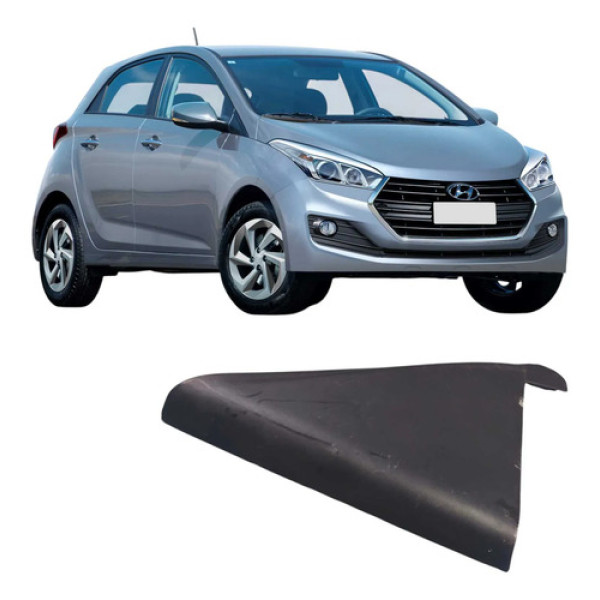 Acabamento Interno Traseira Direito Hyundai Hb20 1.0 3c 2018 Preto