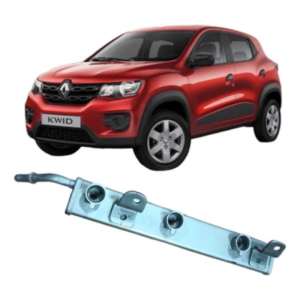  Flauta Bico Injetor Combustivel Kwid 1.0 3c 2019 Original