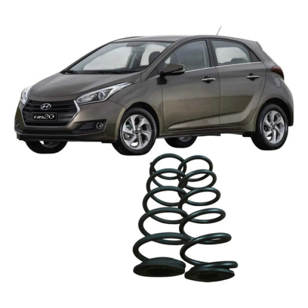 Par Mola Traseira Hyundai Hb20 2016 1.0 3c Original