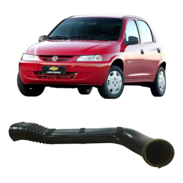 Duto Saída Ventilação Esquerdo Gm Celta 2004 93260381