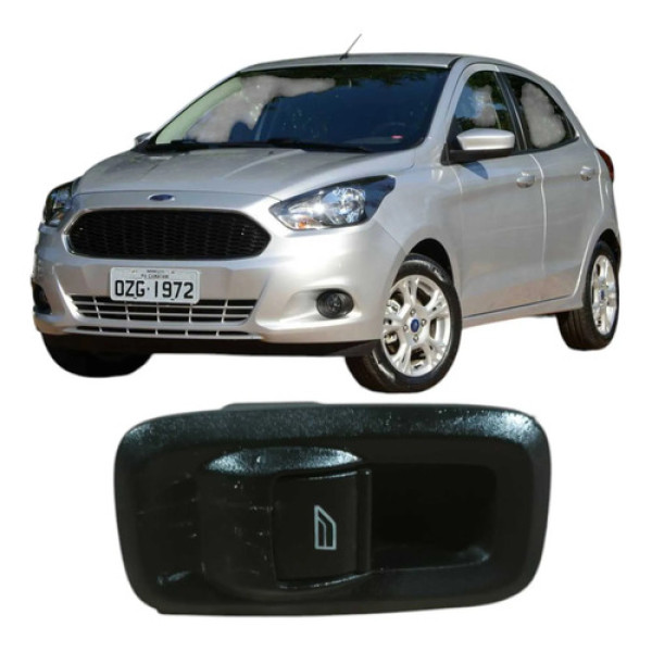 Botão Vidro Elétrico Dianteiro Direito Ford Ka 2015 Original