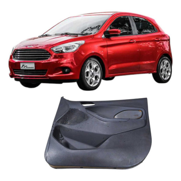 Forro Porta Dianteira Direita Ford Ka 2015 1.0 3c E3b5a23942 Preto