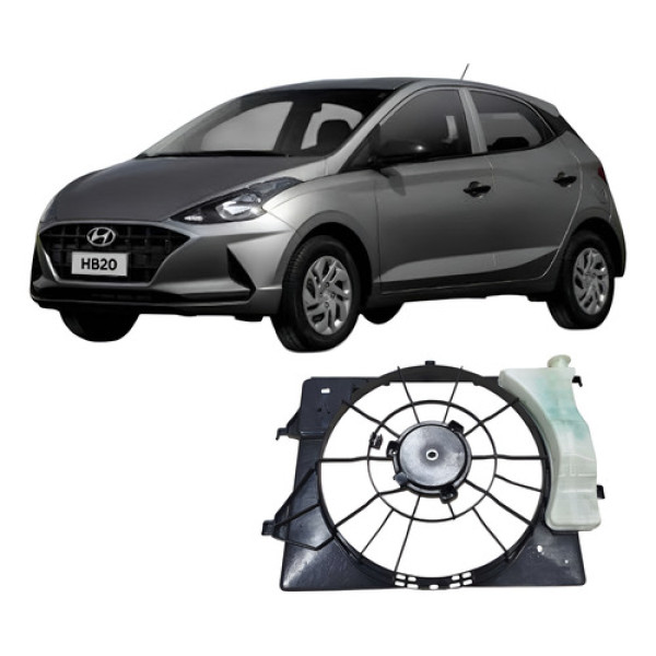 Defletor Radiador Hyundai Hb20 2021 25380h8xxx