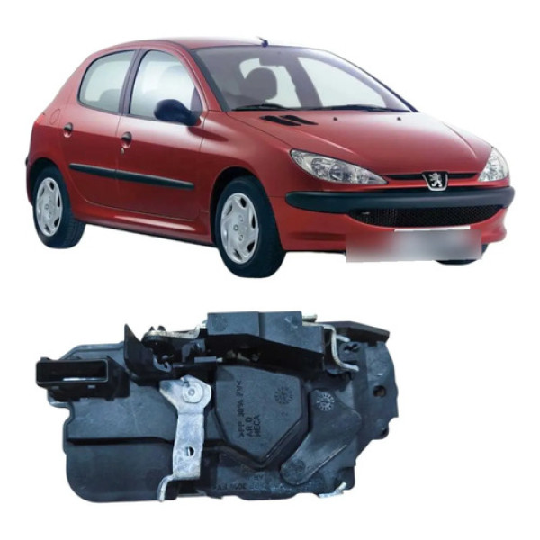 Fechadura Traseira Direita Peugeot 206 2008 1.4 Sensation