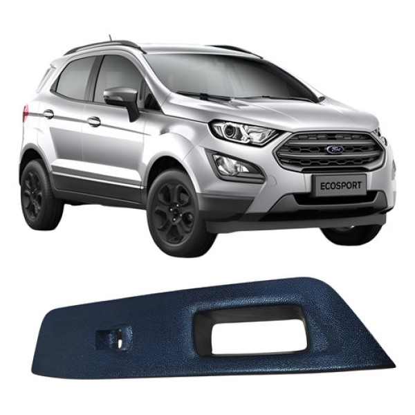 Moldura Botão Vidro Dianteira Direita Ford Ecosport 2019