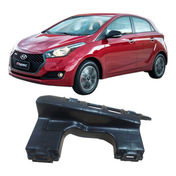 Guia Parachoque Traseiro Direito Hyundai Hb20 1.0 3c  2017