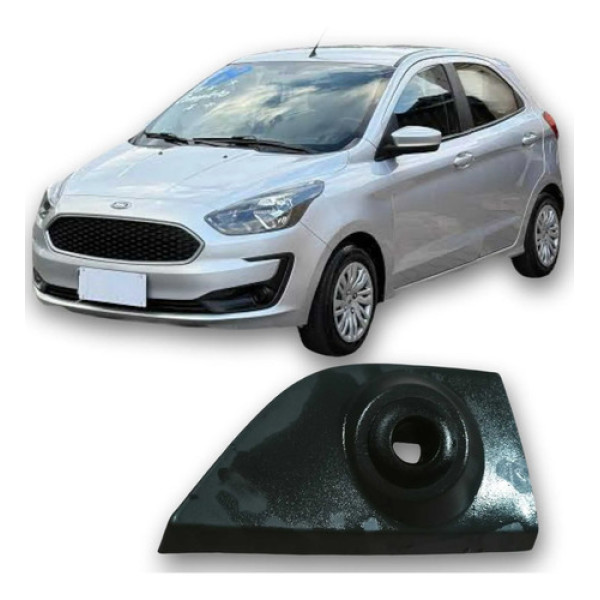 Moldura Esquerda Retrovisor Ford Ka 2019 1.0 3c Original  Preto