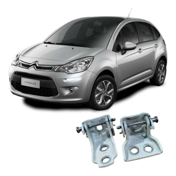 Par Dobradiça Porta Traseira Direita Citroën C3 2013