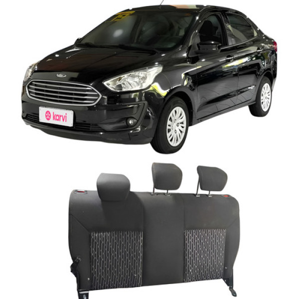 Banco Encosto Ford Ka Sedan 1.0 2017-2021 3c Preto