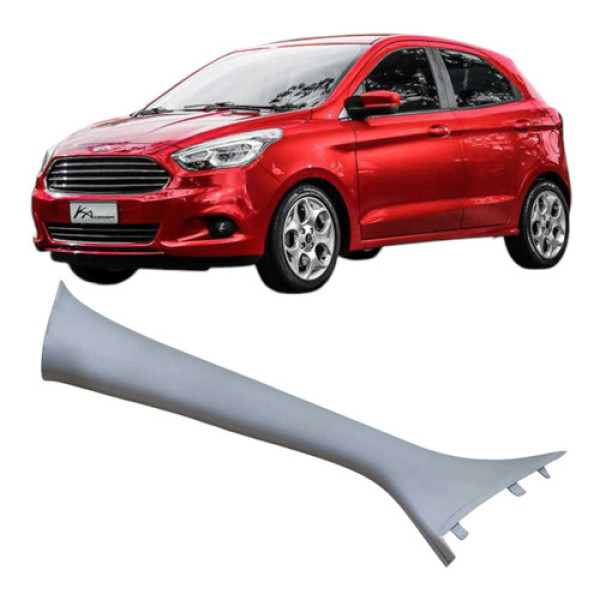 Moldura Coluna Parabrisa Esquerdo Ford Ka 2015 E3b5a03199 Branco