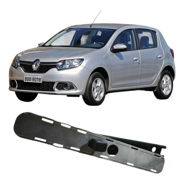 Trilho Regulagem Altura Cinto Esquerd Sandero 2019 80414200r Cinza