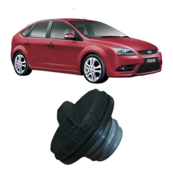 Tampa Gasolina Bucal Combustível Ford Focus 1.6 2008 Prata 2008