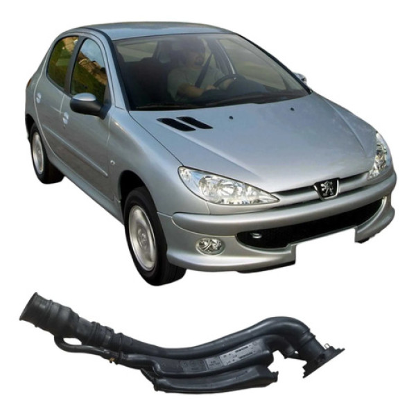 Gargalo Tanque Combustivel Peugeot 206 2008 1.4 9625548080 Preto
