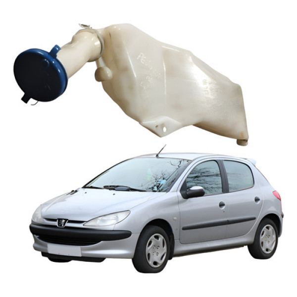 Reservatório Dagua Parabrisa Limpador Peugeot 206 2002 2007 1