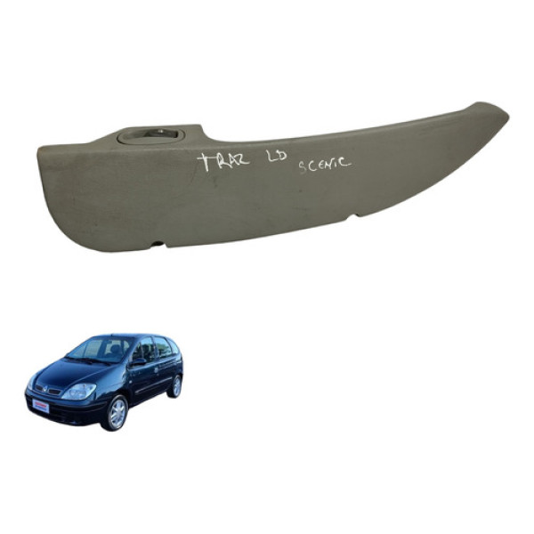 Porta Traseiro Objeto Acabame Mold Direit Scenic 1996 A 2012 Traseira Direito Preto
