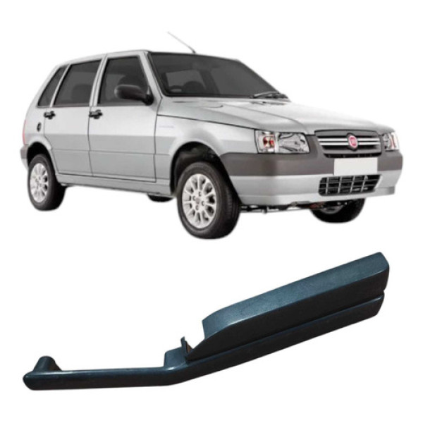 Puxador Porta Dianteira Direita Fiat Uno Mille 2004 Original Preto Dianteira