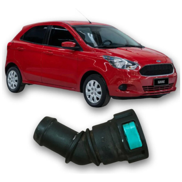 Conexão Mangueira Tanque Ford Ka 2019 1.0 3c Original Preto