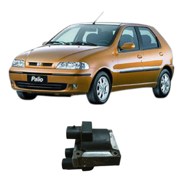 Bobina Ignição Fiat Palio 2003 1.0 Original Bae800b