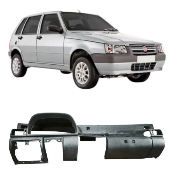 Capa Painel Tabelier Fiat Uno Mille 2010 1.0 2p Original Preto
