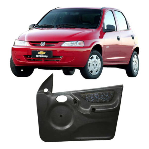 Forro Porta Dianteira Direita Chevrolet Celta 2004 Original