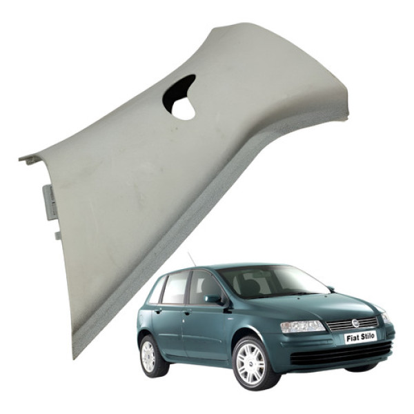 Acabamento Coluna Traz Direita Stilo 1.8 4p 2007 A 2009