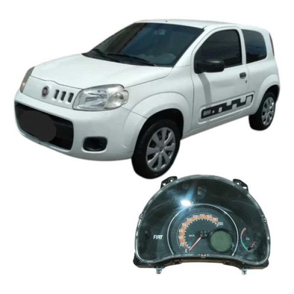 Painel Instrumento Fiat Uno Vivace 2014 1.0 Original Preto
