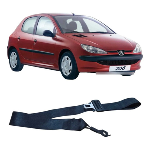 Cinto Segurança Traseiro Central Peugeot 206 2008 9036171142