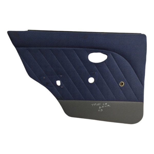 Forro Porta Traseira Esquerda Fiat Siena Palio 1997a2000 4p Azul. Cinza