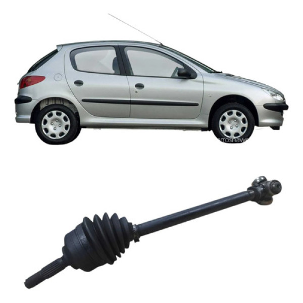 Semi Eixo Lado Esquerdo Peugeot 206 1.4 2008 Original