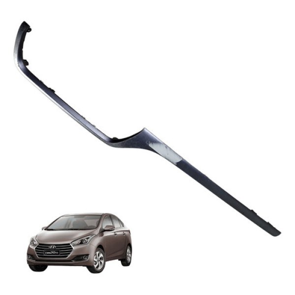 Acabamento Painel Tabelier Hyundai Hb20 2010 A 2021 Prata Prata