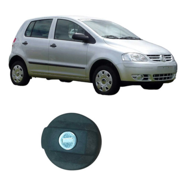  Tampa Gargalo Combustivel Volkswagen Fox 1.6 2007 Original  Preto 2007