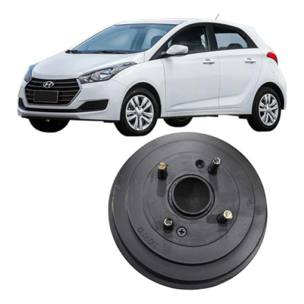  Tambor Freio Traseiro Direito Hyundai Hb20 1.0 3c 2018-2021