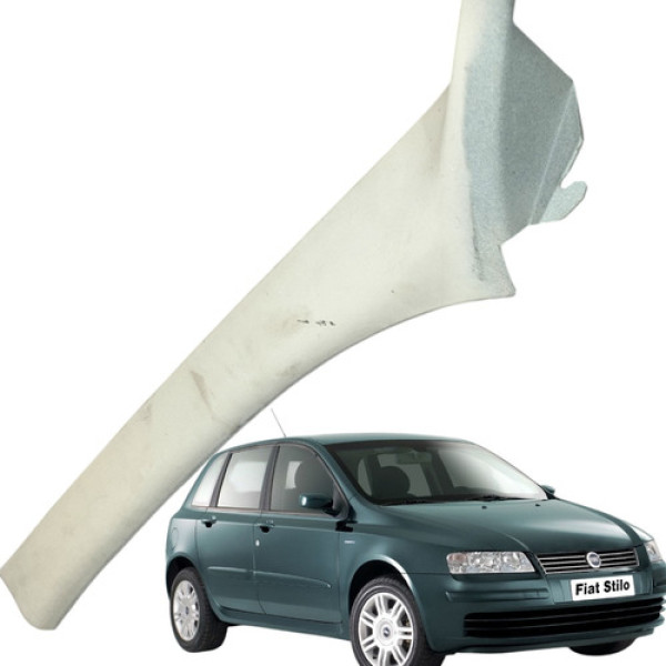 Acabamento Coluna Parabrisa Lado Esquerdo Stilo 4p 2007a2009