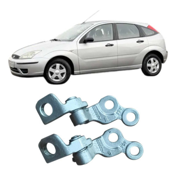 Par Dobradiça Porta Dianteira Direita Focus 2007 Xs4aa26800